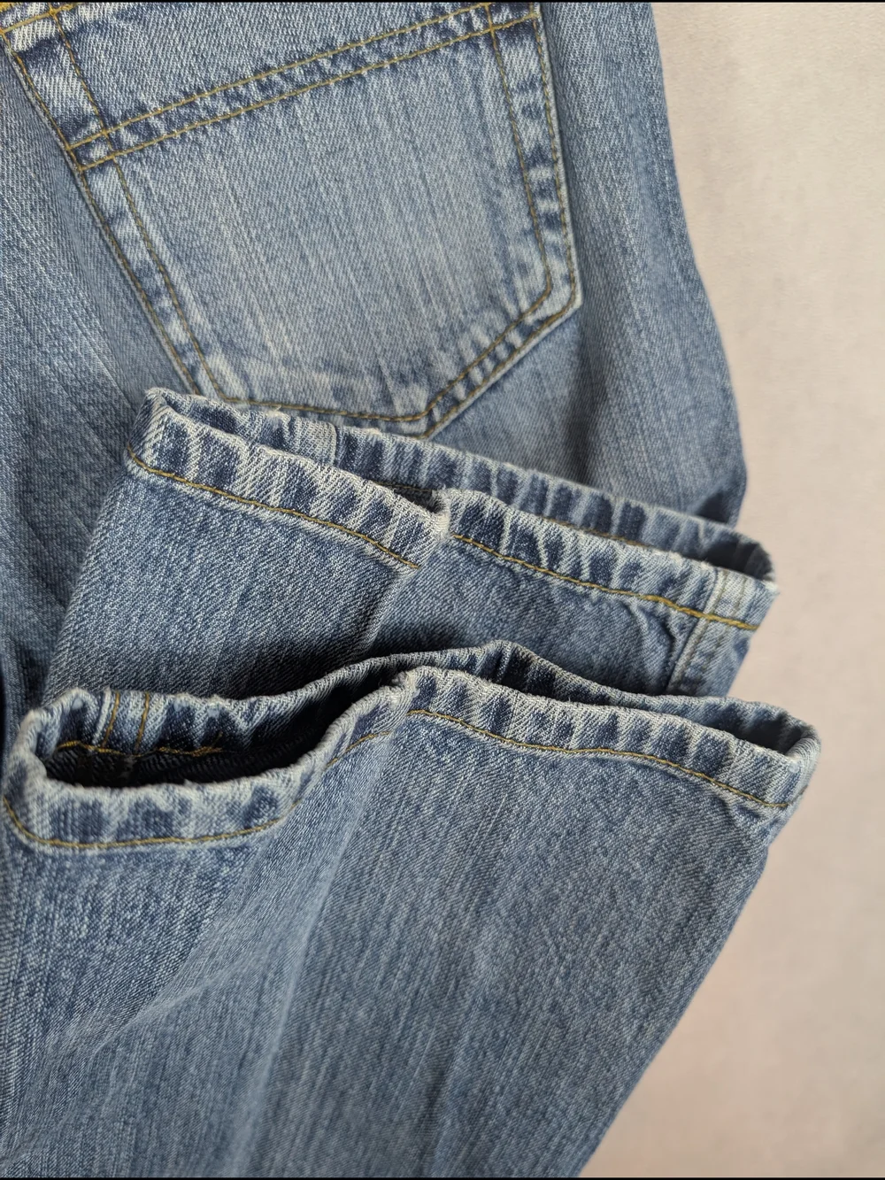 Cinch White Label Relaxed Straight Jeans Men's Size 32x38 Light Wash Denim